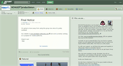 Desktop Screenshot of novasoftproductions.deviantart.com