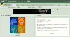 Desktop Screenshot of fireflyyoshi.deviantart.com