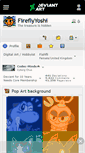 Mobile Screenshot of fireflyyoshi.deviantart.com