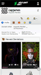 Mobile Screenshot of capjames.deviantart.com