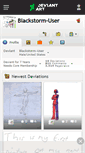 Mobile Screenshot of blackstorm-user.deviantart.com