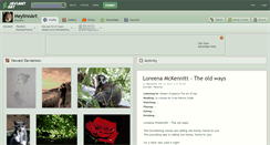 Desktop Screenshot of meylinnart.deviantart.com