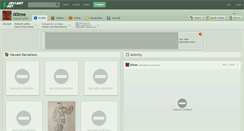 Desktop Screenshot of 00tree.deviantart.com
