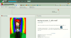 Desktop Screenshot of justaawesomegirl.deviantart.com