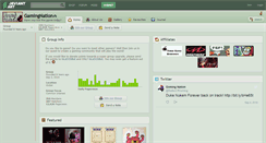 Desktop Screenshot of gamingnation.deviantart.com