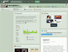 Tablet Screenshot of gamingnation.deviantart.com