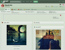 Tablet Screenshot of dianacretu.deviantart.com