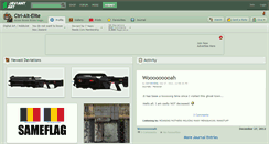 Desktop Screenshot of ctrl-alt-elite.deviantart.com