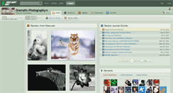 Desktop Screenshot of dramatic-photography.deviantart.com
