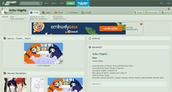 Desktop Screenshot of anbu-vegeta.deviantart.com