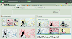 Desktop Screenshot of kalisama.deviantart.com