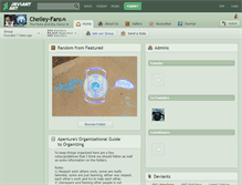 Tablet Screenshot of chelley-fans.deviantart.com