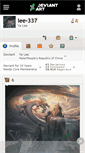 Mobile Screenshot of lee-337.deviantart.com