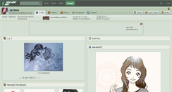 Desktop Screenshot of javiera.deviantart.com