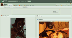 Desktop Screenshot of f0xxy.deviantart.com