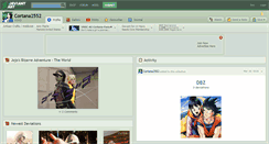 Desktop Screenshot of cortana2552.deviantart.com