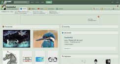 Desktop Screenshot of kookiekoi.deviantart.com