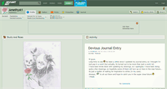 Desktop Screenshot of amethyst1.deviantart.com