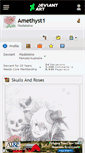 Mobile Screenshot of amethyst1.deviantart.com