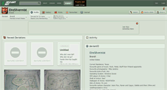Desktop Screenshot of eiresilvermist.deviantart.com
