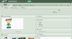Desktop Screenshot of ciuw.deviantart.com