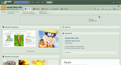 Desktop Screenshot of naruto-fans-club.deviantart.com