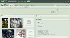 Desktop Screenshot of dktp.deviantart.com