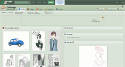 Desktop Screenshot of doitsu-go.deviantart.com