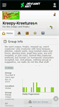 Mobile Screenshot of kreepy-kreetures.deviantart.com