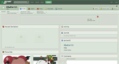 Desktop Screenshot of kibafan123.deviantart.com