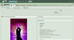 Desktop Screenshot of goth4you.deviantart.com