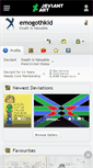 Mobile Screenshot of emogothkid.deviantart.com