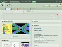 Tablet Screenshot of emogothkid.deviantart.com