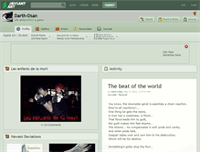 Tablet Screenshot of darth-dsan.deviantart.com