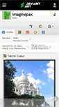 Mobile Screenshot of imaginepax.deviantart.com