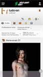Mobile Screenshot of ludovan.deviantart.com
