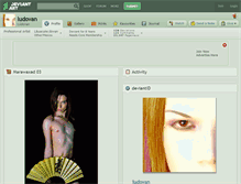 Tablet Screenshot of ludovan.deviantart.com