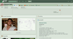 Desktop Screenshot of kokonoe-sama.deviantart.com