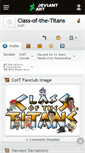 Mobile Screenshot of class-of-the-titans.deviantart.com
