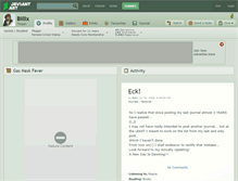Tablet Screenshot of billix.deviantart.com