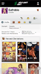 Mobile Screenshot of eufrobio.deviantart.com