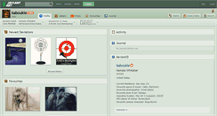 Desktop Screenshot of kaboukie.deviantart.com