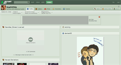 Desktop Screenshot of noahwhite.deviantart.com