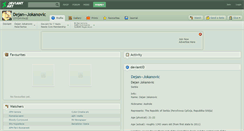 Desktop Screenshot of dejan--jokanovic.deviantart.com