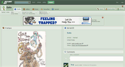 Desktop Screenshot of eotix.deviantart.com