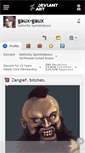 Mobile Screenshot of gaux-gaux.deviantart.com
