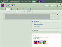 Tablet Screenshot of misogynydogplz.deviantart.com