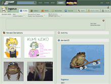 Tablet Screenshot of logseux.deviantart.com