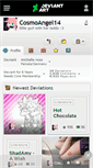 Mobile Screenshot of cosmoangel14.deviantart.com