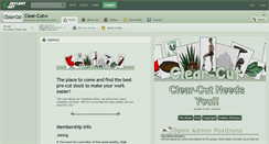 Desktop Screenshot of clear-cut.deviantart.com